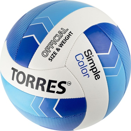 Купить Мяч волейбольный Torres Simple Color любительский р.5 в Шумихе 